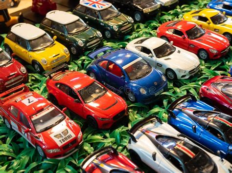 Bangkok, Thailand - 30 December 2019 :.Toy Cars of Various Brands Have ...