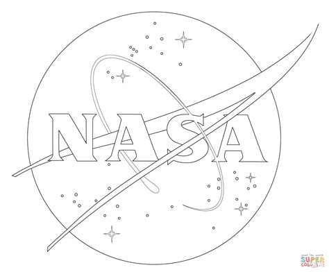 nasa-logo-coloring-pages.png (1620×1341) | Space coloring pages, Nasa drawing, Space drawings