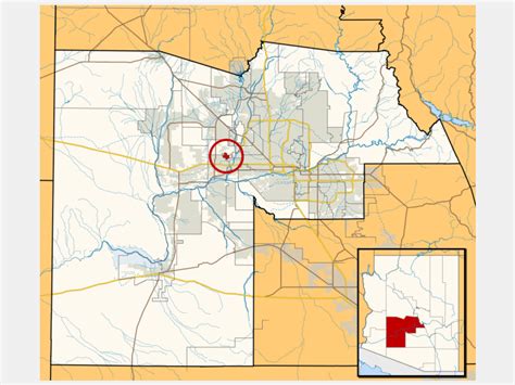 Litchfield Park, AZ - Geographic Facts & Maps - MapSof.net