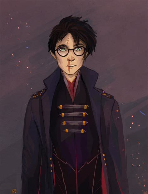 Auror Harry by nastjastark on DeviantArt