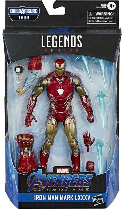 Marvel Legends Avengers Endgame Iron Man Mk 85 LXXXV Action Figure Thor BAF | eBay