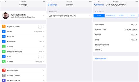 New Settings UI for Ethernet connectivity available in iOS 10.2 and above [Video] - 9to5Mac