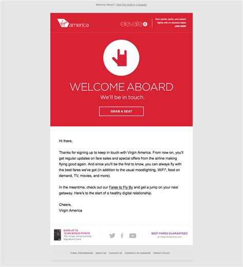 10 Great Examples of Welcome Emails to Inspire Your Own Strategy | Email template design, Email ...