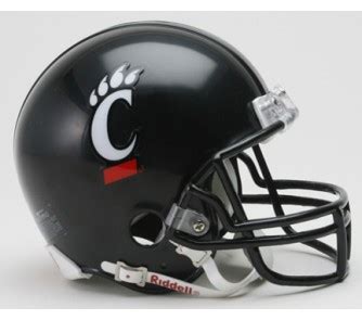 Cincinnati Bearcats NCAA Riddell Replica Mini Football Helmet - OnlineSports.com