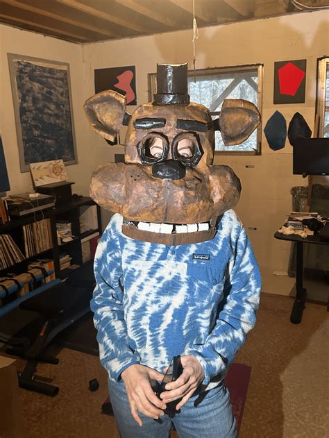 Freddy Fazbear Mask : r/fivenightsatfreddys