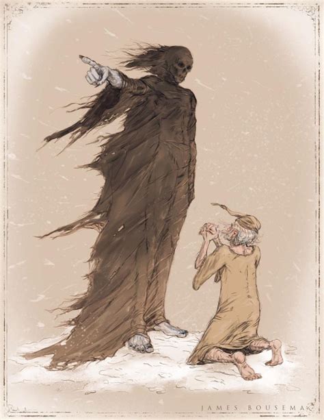 The Ghost of Christmas Yet To Come by JamesBousema on @DeviantArt | Dickens christmas carol ...