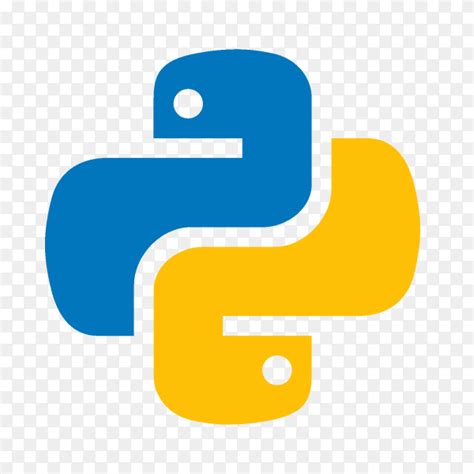 Python programming logo on transparent background PNG - Similar PNG