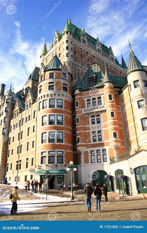 Chateau frontenac editorial photography. Image of building - 1701402