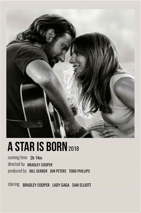 a star is born | A star is born, Movie posters minimalist, Favorite ...