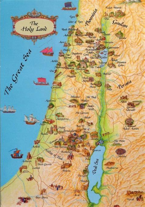 Cronologia del Estado de Israel y Palestina | Bible mapping, Map, Holy land