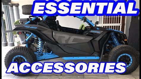 Essential Accessories for Can Am Maverick X3 X RC RS DS SXS UTV - YouTube