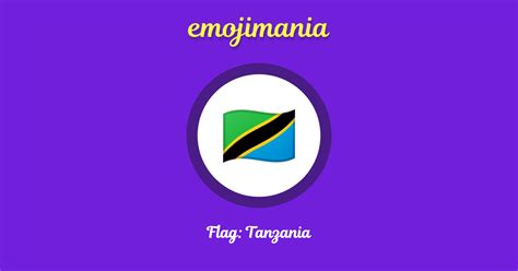 🇹🇿 Flag: Tanzania emoji Copy & Paste - Emojimania