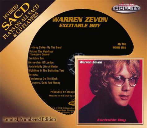 Warren Zevon - Excitable Boy (1978) [Audio Fidelity 2013] (Repost ...