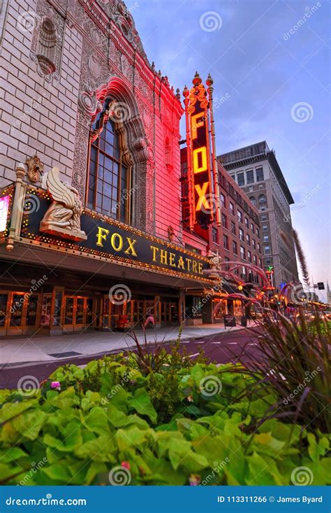 Fabulous Fox Theatre in St. Louis Editorial Photo - Image of ...