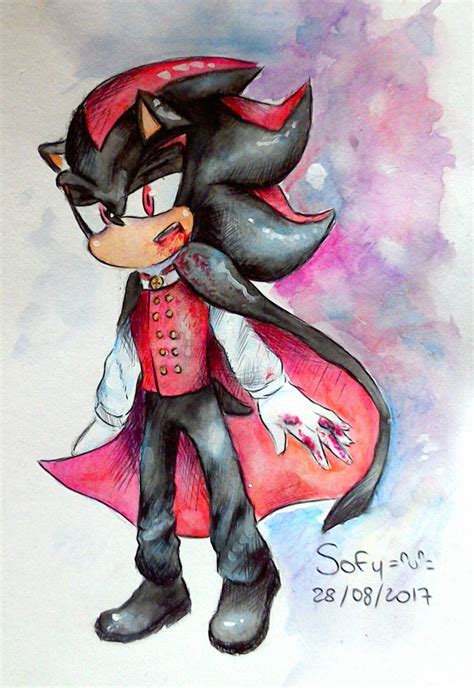 Vampire Shadow The Hedgehog by Shi-zen on DeviantArt