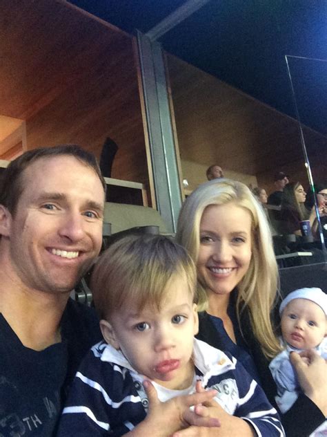 Drew Brees on Twitter: "Brees family enjoying #PelicansGameDay. Baby ...