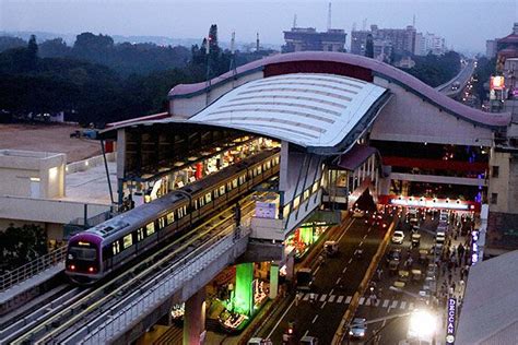 MG Road Metro Station, Bangalore | Train station architecture ...