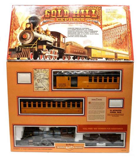 262: BACHMANN BIG HAULERS COMPLETE TRAIN SET : Lot 262