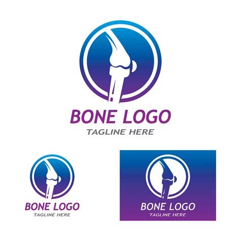 Bone logo icon vector design template illustration 5057391 Vector Art at Vecteezy