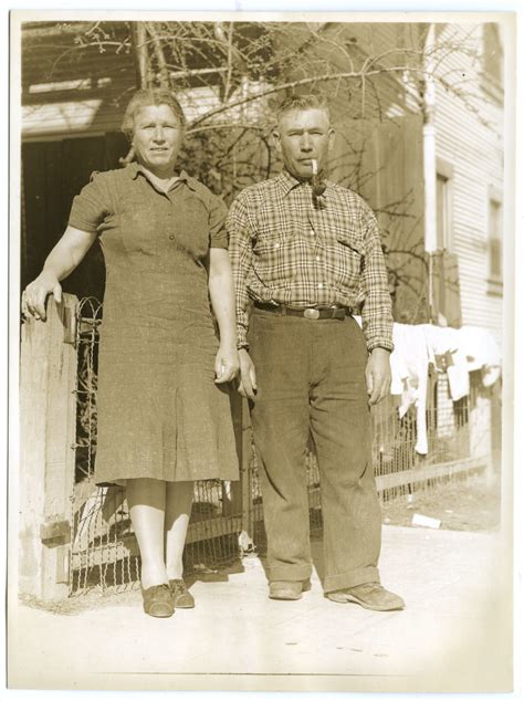 Francisco Sanfilippo and his wife, group portrait, photograph | Library ...