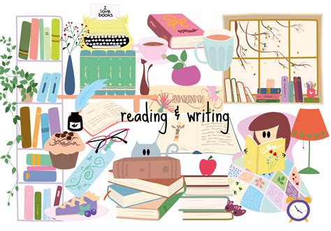 Writing Books Clipart