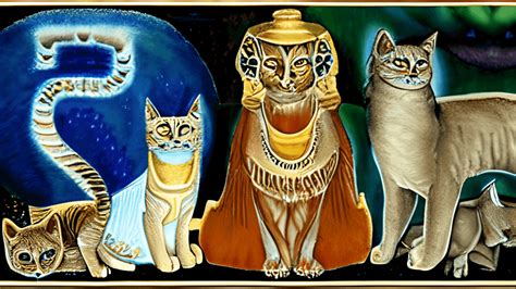 Ancient Lyrans Felines from Sirius B · Creative Fabrica