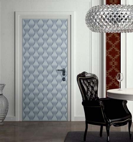 Picture Of Wallpaper On A Door