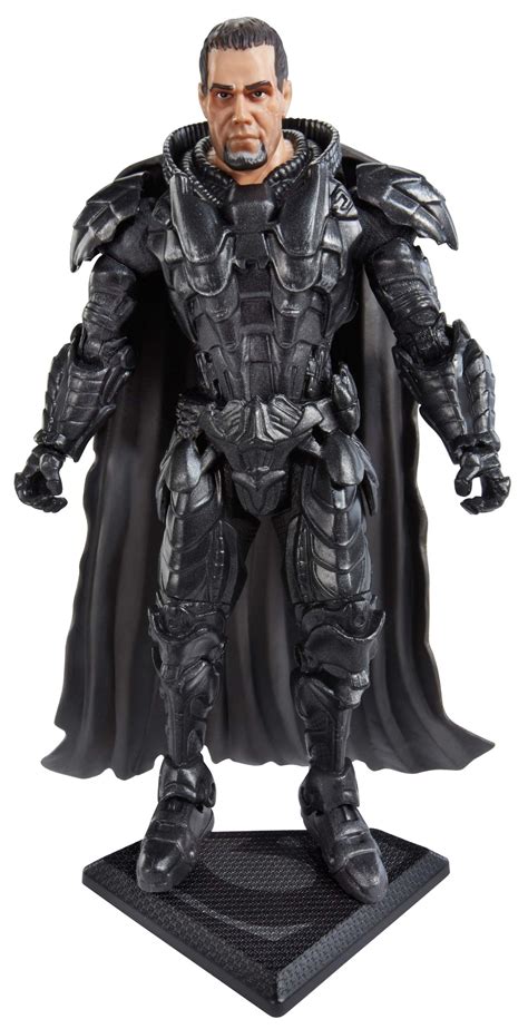 Superman Man of Steel Movie Masters General Zod with Battle Armor Figure- Buy Online in United ...