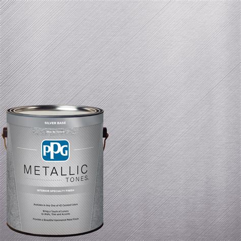 PPG METALLIC TONES 1 gal. #MTL107 Blessing Metallic Interior Specialty ...