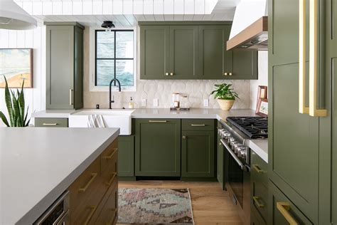 Olive Green Kitchen Cabinet Paint | Cabinets Matttroy