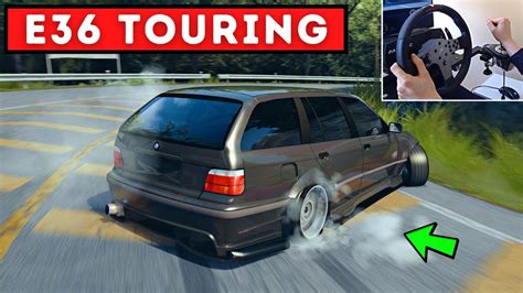 Bmw E Touring Drifting Downhill Assetto Corsa Gameplay Steering | My ...