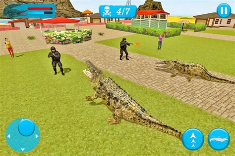 Angry Crocodile Attack: Crocodile Simulator games for Android - APK ...