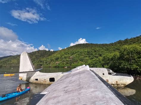 Exploring the Abandoned Plane Wreck in Coron, Philippines