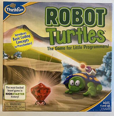 Robot Turtles Coding Programming Board Game for Preschoolers Factory Sealed | eBay