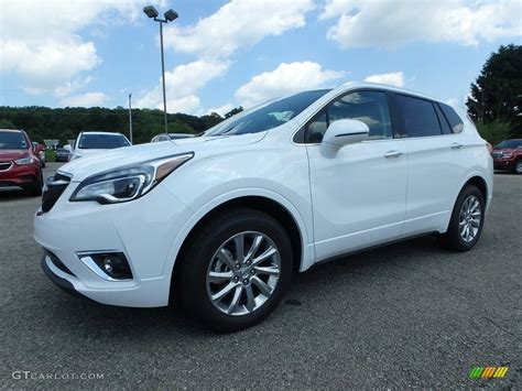 Summit White 2019 Buick Envision Essence AWD Exterior Photo #128009857 | GTCarLot.com