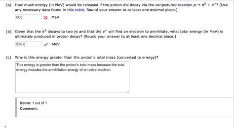 Solved How much energy (in MeV) would be released if the | Chegg.com