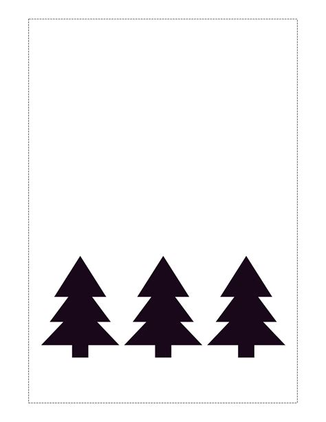 Free Printable Christmas Cards (Basic) - Paper Trail Design