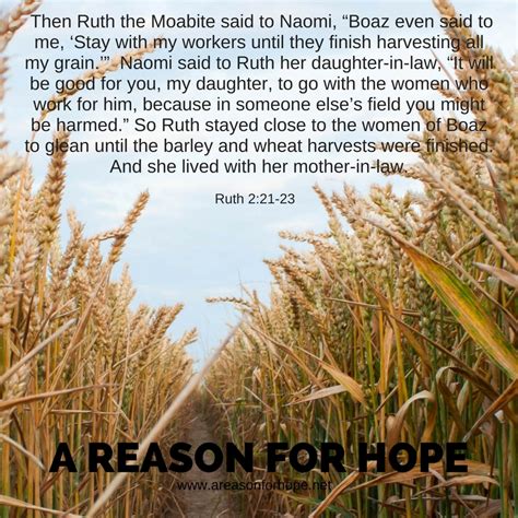 Ruth 2:21-23 — A Reason for Hope with Don Patterson