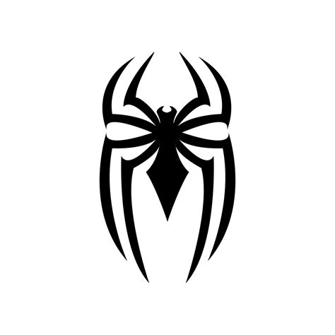 abstract spider logo icon black design 2373434 Vector Art at Vecteezy