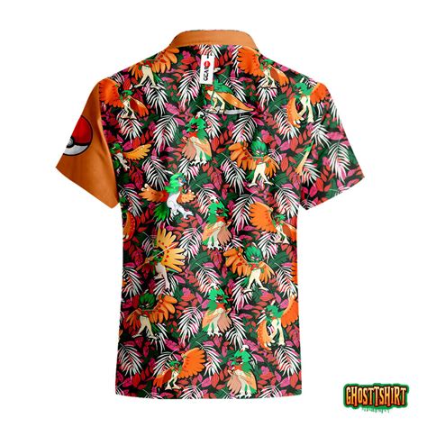 Decidueye Anime Hawaiian Shirts