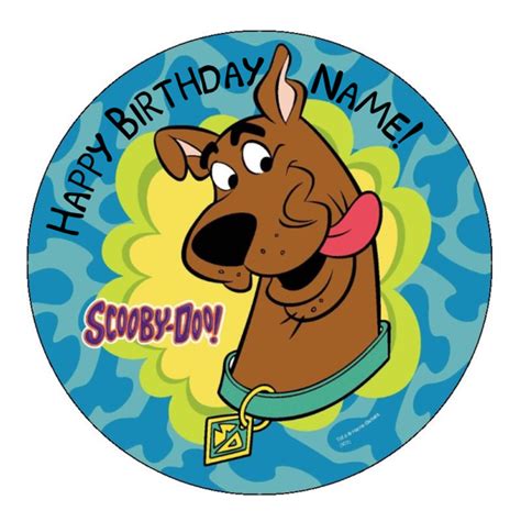 Scooby Doo Edible Cake Topper – VIParty