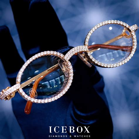 Customized Diamond Cartier Glasses Shop Now at www.icebox.com #Mensaccessories | Cartier glasses ...