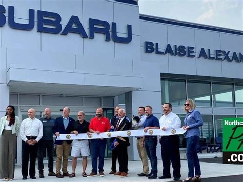 Blaise Alexander Subaru dealership celebrates new location