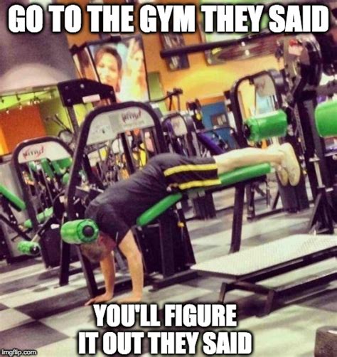 Gym Fail - Imgflip