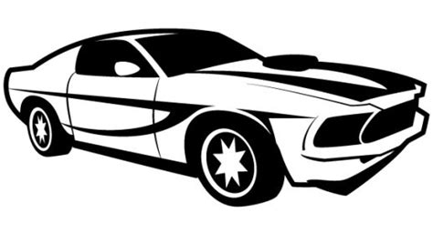 Free Sports Car Clipart Black And White, Download Free Sports Car ...