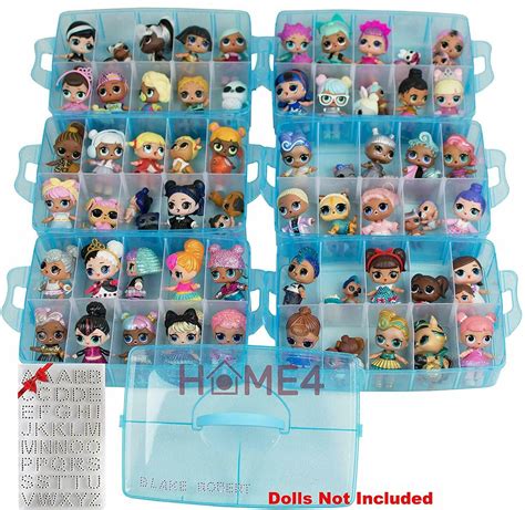 Lol Surprise Dolls Toy Organizer Storage Organizer Holder Display Carrying Case | eBay | Plastic ...