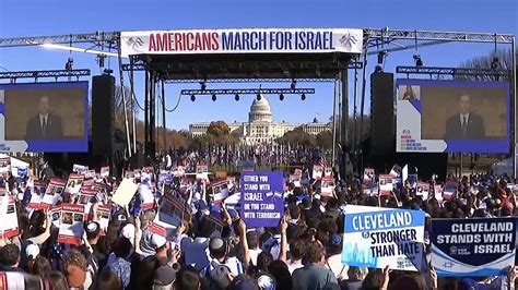 Cleveland shows up in force at March for Israel in Washington, D.C ...