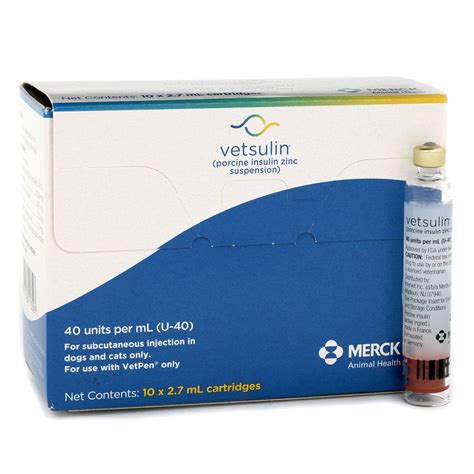 Vetsulin: Porcine Insulin Zinc Suspension for Cats and Dogs - VetRxDirect