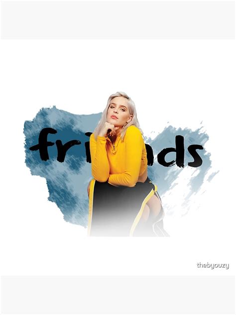 "Anne Marie - friends " Poster by thebyouzy | Redbubble