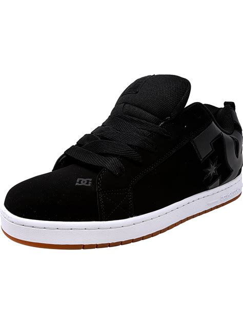 DC Shoes - Dc Men's Court Graffik Se Black / Gum Ankle-High Leather ...